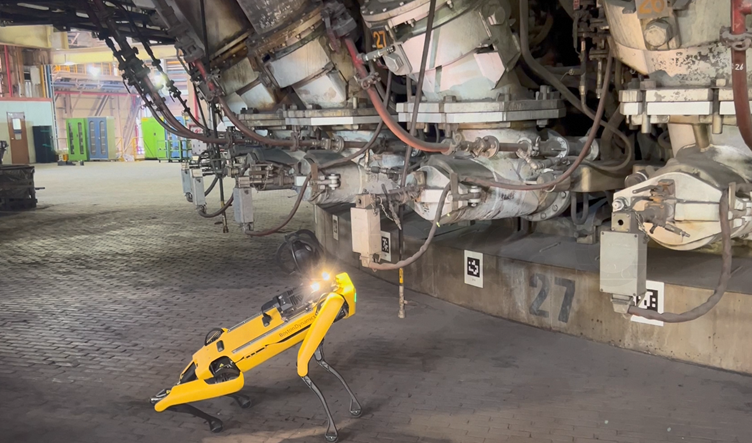 Quadrupedal inspection robot for unmanned facility monitoring